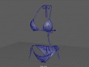 BIKINI WOMAN PACK Modelo 3D