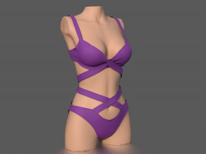 BIKINI WOMAN PACK 2 3D Model