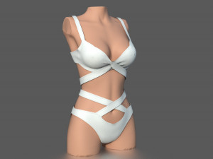 BIKINI WOMAN PACK 2 3D Model