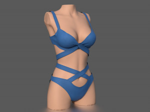BIKINI WOMAN PACK 2 3D Model