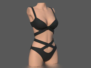 BIKINI WOMAN PACK 2 3D Model