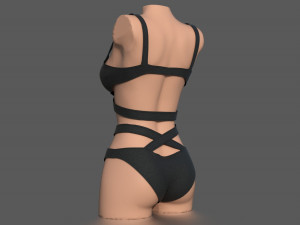 BIKINI WOMAN PACK 2 3D Model