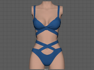 BIKINI WOMAN PACK 2 3D Model