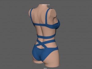 BIKINI WOMAN PACK 2 3D Model