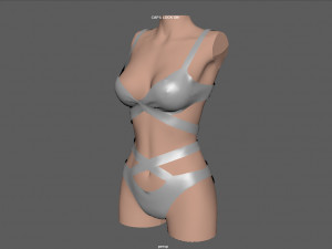 BIKINI WOMAN PACK 2 3D Model