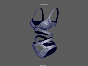 BIKINI WOMAN PACK 2 3D Model