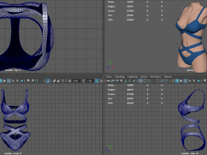 BIKINI WOMAN PACK 2 3D Model