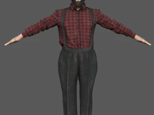 AMISH ELDER 3D Model