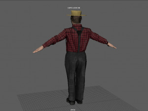 AMISH ELDER 3D मॉडल