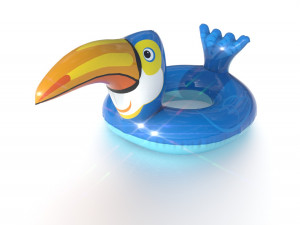 POOL FLOAT TOUCAN 3D Model