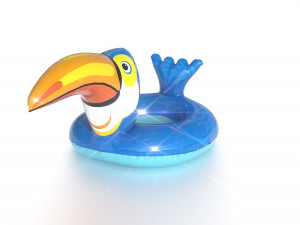 POOL FLOAT TOUCAN 3D Model