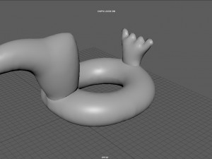 POOL FLOAT TOUCAN 3D Model