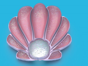 SHELL INFLATABLE MATTRESS 3D Модель