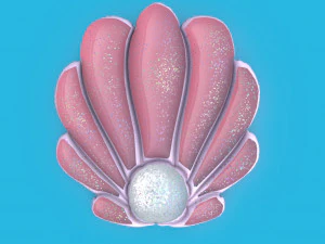 SHELL INFLATABLE MATTRESS 3D Model