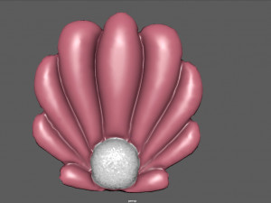 SHELL INFLATABLE MATTRESS Modello 3D