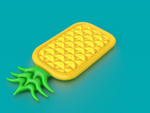 PINEAPPLE INFLATABLE MATTRESS 3D Model