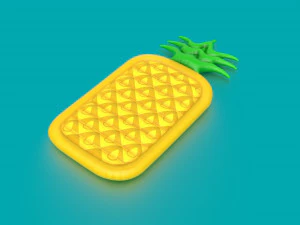 DMUJĄCY MATERAC ANANASOWY Model 3D