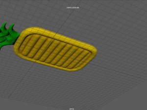 PINEAPPLE INFLATABLE MATTRESS 3D Модель