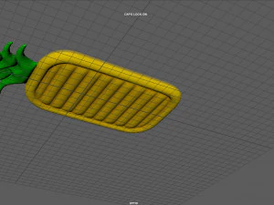 DMUJĄCY MATERAC ANANASOWY Model 3D