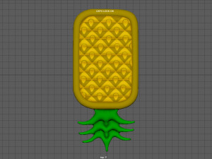 PINEAPPLE INFLATABLE MATTRESS 3D Модель