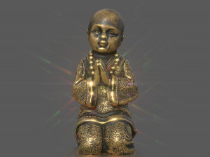 CHILD BUDDHA STATUE 3D 모델