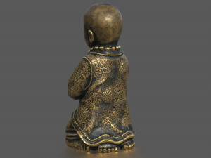 CHILD BUDDHA STATUE 3D 모델