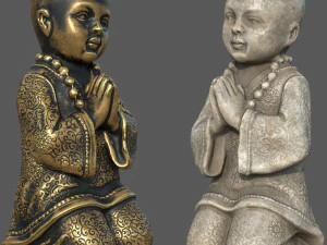 EST&Aacute;TUA DE BUDA DA CRIAN&Ccedil;A Modelo 3D