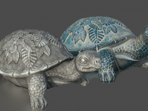 GARDEN TURTLE 3D 모델