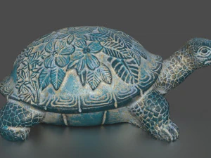 TARTARUGA DE JARDIM Modelo 3D