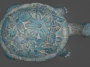 GARDEN TURTLE 3D 모델