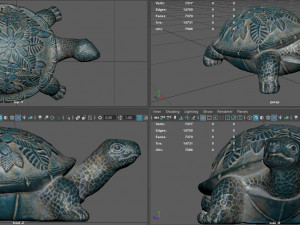 GARDEN TURTLE 3D 모델