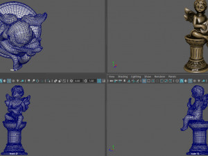 ANGEL WITH GUITAR 3D Model