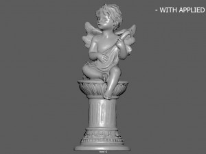 ANGEL WITH GUITAR 3D Model