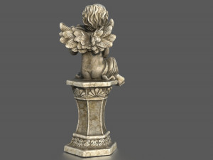ANGEL WITH VIOLIN Modelo 3D
