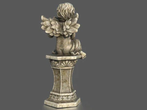 ANGEL WITH VIOLIN 3D Model