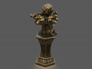 ANGEL WITH VIOLIN Modelo 3D