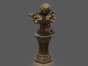 ANGEL WITH VIOLIN 3D Model