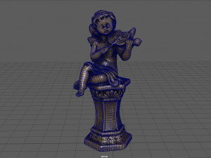 ANGEL WITH VIOLIN Modelo 3D