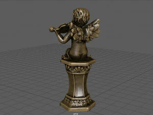 ANGEL WITH VIOLIN 3D Model