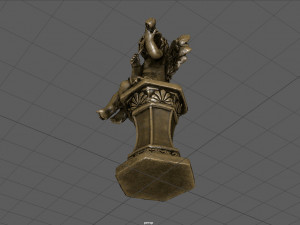 ANGEL WITH VIOLIN Modelo 3D