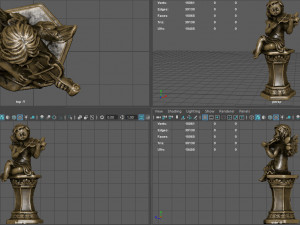 ANGEL WITH VIOLIN Modelo 3D