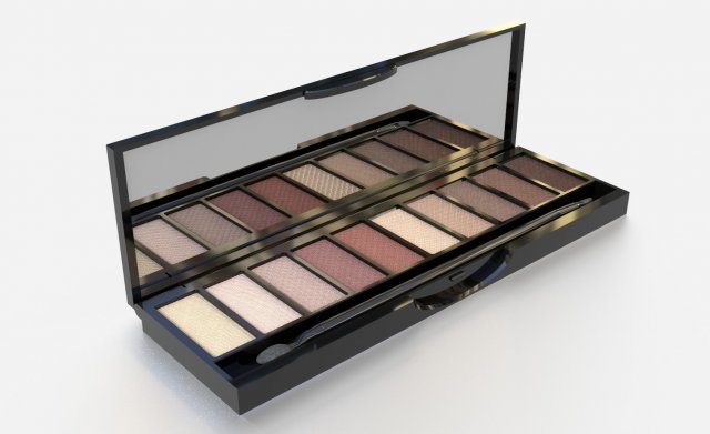 MAKE UP COSMETICS 3D Model .c4d .max .obj .3ds .fbx .stl .blend 