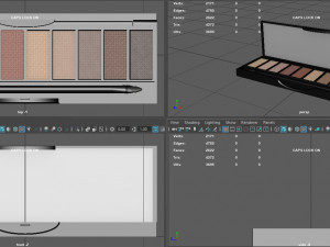 MAKE UP COSMETICS 3D Model