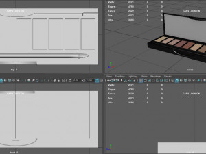 MAKE UP COSMETICS 3D Model