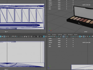 MAKE UP COSMETICS 3D Model
