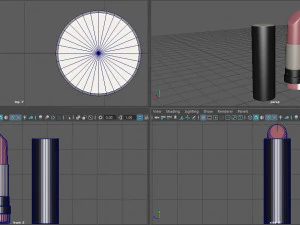 L&Aacute;PIZ LABIAL Modelo 3D