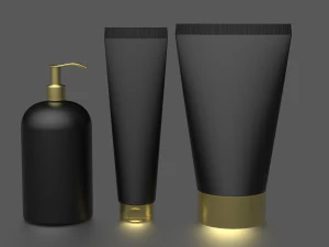 Lattine per cosmetici Modello 3D