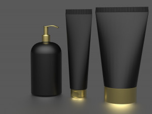 Cans For Cosmetics 3D Модель