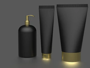 Lattine per cosmetici Modello 3D