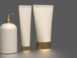 Cans For Cosmetics 3D Модель